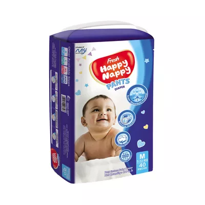 Fresh Happy Nappy Pant Diaper M (7- 12 kg) 