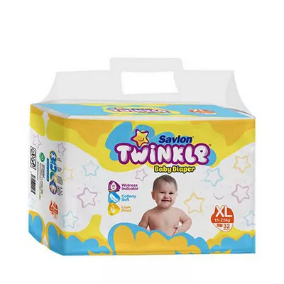 Savlon Twinkle Baby Belt Diaper XL 11-25 Kg 