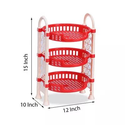 RFL Round Mini Rack (Red and White) 