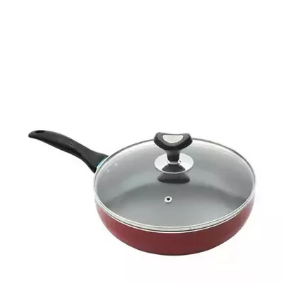 RFL Topper NonStick Fry Pan & Lid Red 24 cm 