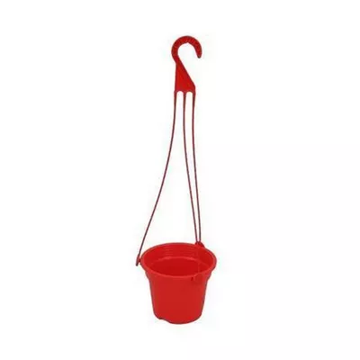 RFL TEL Hanging Flower Tub Small (Red) 6 inch 