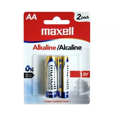 Maxell Alkaline Battery Size: AA 
