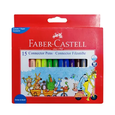 Faber Castell Connector Pen 15 Color 
