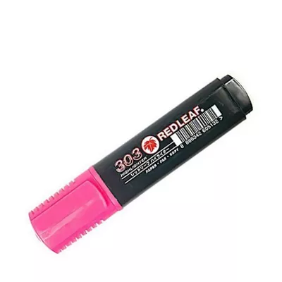 Red Leaf 303 Flourescent Highlighter (Pink) 