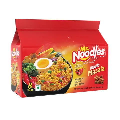 MR. Noodles - Easy Instant Noodles (Korean Super Spicy) (8 pack*62g) = 496g