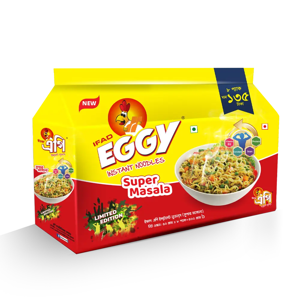 Ifad Eggy Instant Noodles (super masala) (400g)
