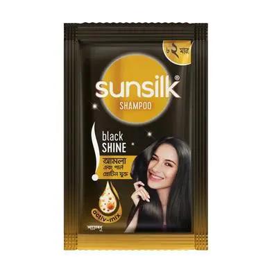 Sunsilk Shampoo Black Shine (5.25 ml)