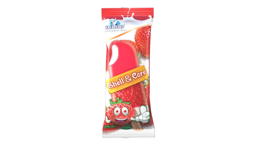 Shell & Core - Strowberry & Vanilla ( Ice Cream ) আইসক্রিম (58ml)
