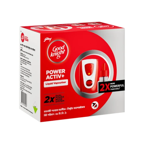 Good Night Power Active+ (Liquid Vapouriser) 2X-Powerful Than Coils (45ml)