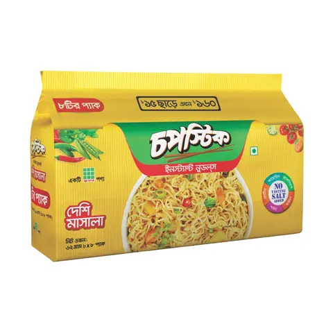Square - Chopstic Instant Noodles - Desi Masala ( 496g - 8PAC )