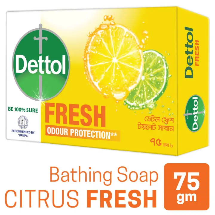 Dettol - FRESH - odour protection - Soap (75g)
