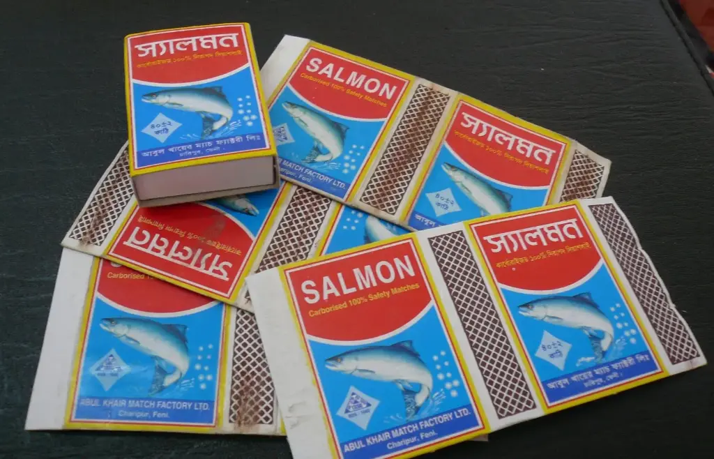 Fire Box match salmon 