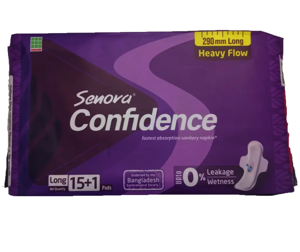 Square - Senora Confidence - Heavy Flow  - ( 16+4(FREE)=20pad's )