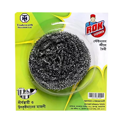 Rok Dishwashing Steel Scourer 