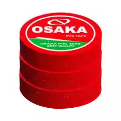 Osaka PVC Tape Red (18 mm) 