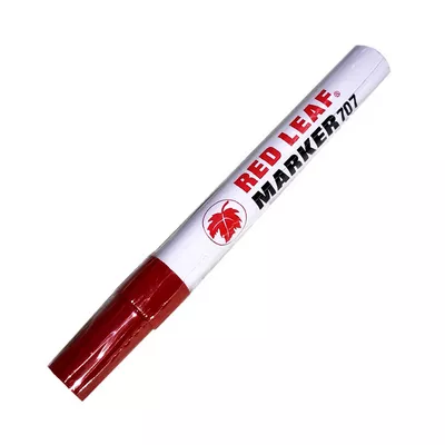 Red Leaf 707 Permanent Marker (Red) 