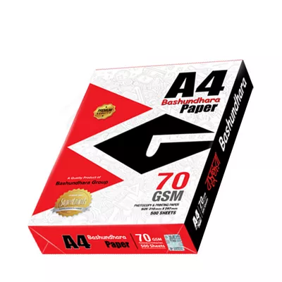 Bashundhara Paper A4 Size (70 GSM) 1 Rim 