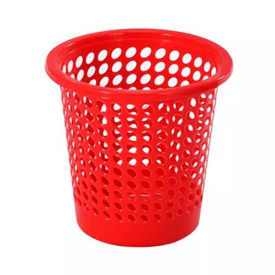 RFL Dust Keeper Paper Basket (Red) 