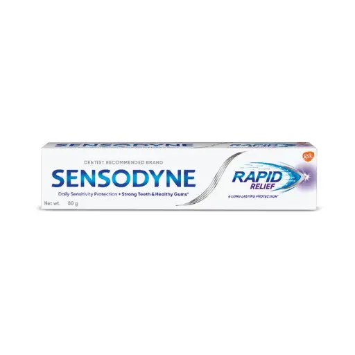 Sensodyne Toothpaste (Rapid Relief) (80g)