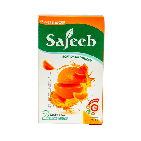 Sajeeb Soft Drink Powder( Orange Flavour ) (125g)