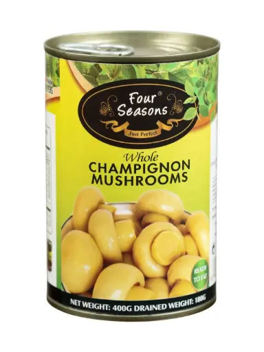 Four Seasons - whole Champignon Mushrooms (180g)