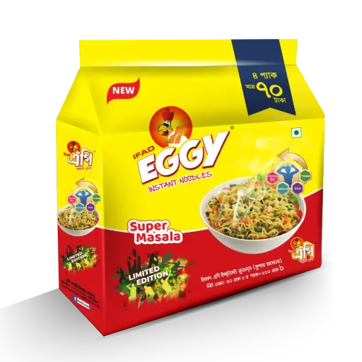 Ifad Eggy Instant Noodles (Super Masala) (200 g) 