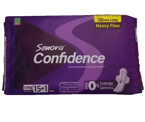 Square - Senora Confidence - Heavy Flow  - ( 15+1pad's )