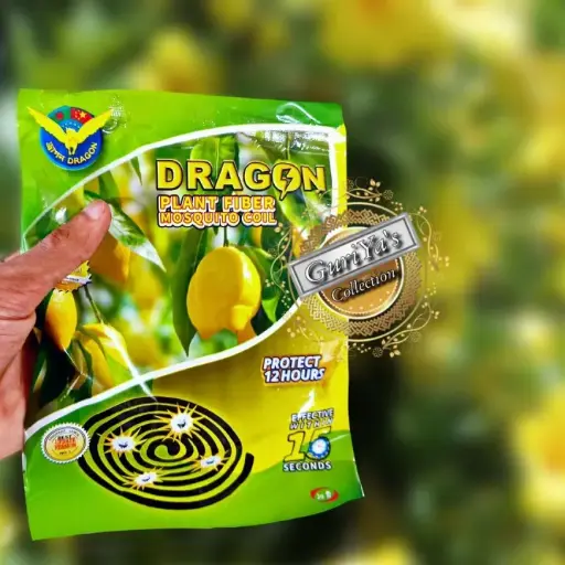 Dragon Plant Fiber Mosquito Coil (10 pieces)