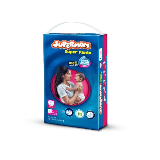 Square - Supermom - Super Pants (8-15kg) (L - 34pcs)